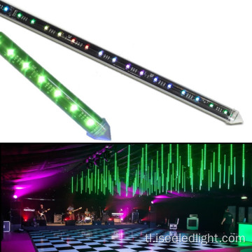 LED 360 degree DMX meteor shower tubes